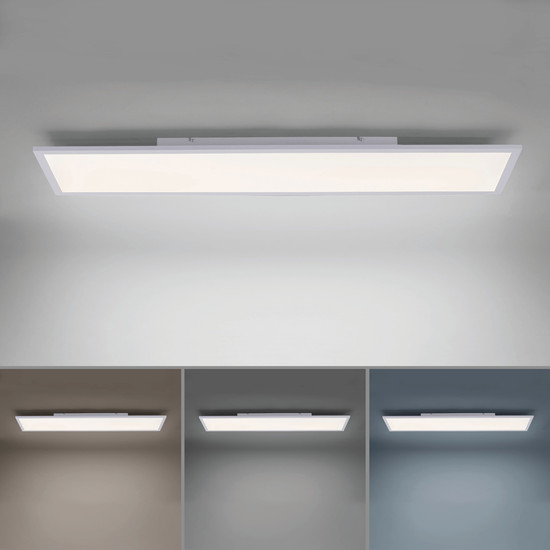 JUST LIGHT FLAT LED Deckenleuchte CCT Dimmbar 35W weiss 14533-16