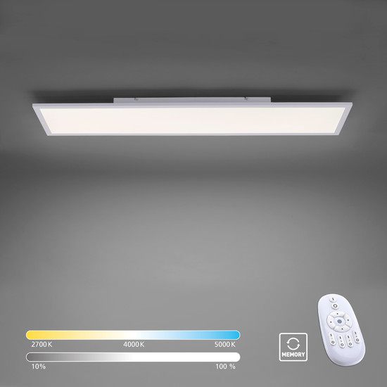 JUST LIGHT FLAT LED Deckenleuchte CCT Dimmbar 35W weiss 14533-16