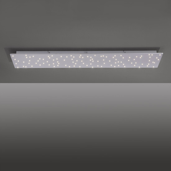 JUST LIGHT SPARKLE LED Deckenleuchte CCT Dimmbar 18W stahl 14672-55