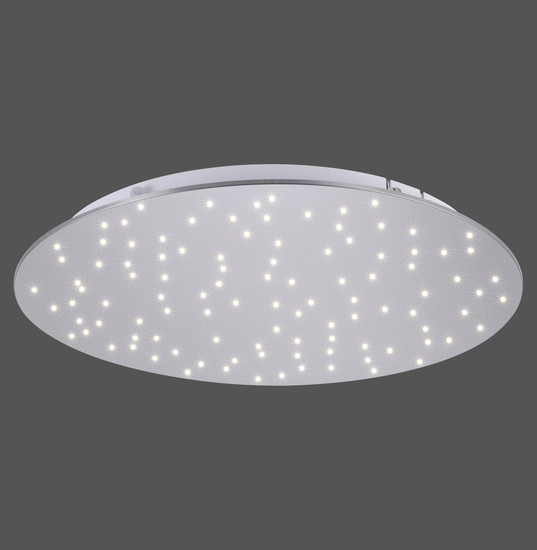JUST LIGHT SPARKLE LED Deckenleuchte CCT Dimmbar 18W stahl 14673-55