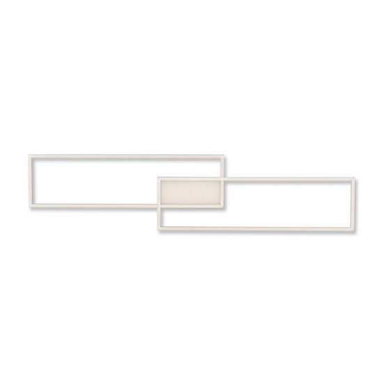 JUST LIGHT ASMIN LED Deckenleuchte CCT Dimmbar 24W 3-fach stahl 14711-55