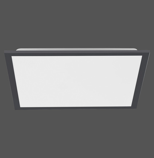 JUST LIGHT FLAT LED Deckenleuchte CCT Dimmbar 21W schwarz 14755-18