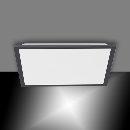 JUST LIGHT FLAT LED Deckenleuchte CCT Dimmbar 21W schwarz 14755-18