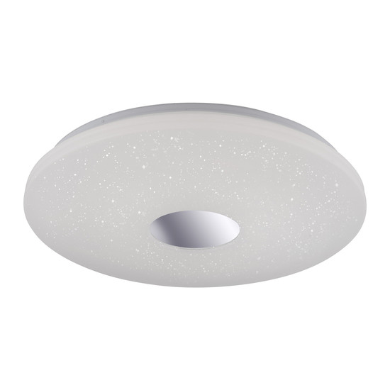 JUST LIGHT LAVINIA LED Deckenleuchte Warmweiss 40W chrom IP44 14822-17
