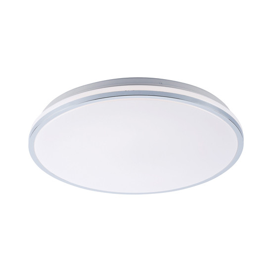 JUST LIGHT ISABELL LED Deckenleuchte Warmweiss 22W chrom IP44 14844-17