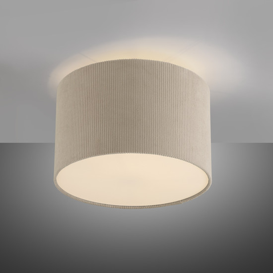 JUST LIGHT DURO Deckenleuchte E27 max. 10W sand 14891-39