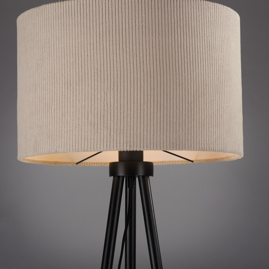 JUST LIGHT DURO Stehleuchte E27 max. 10W sand 14894-39