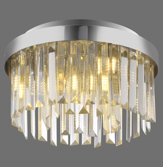 JUST LIGHT KULUNKA Kronleuchter G9 max. 5W 4-fach chrom 15048-17