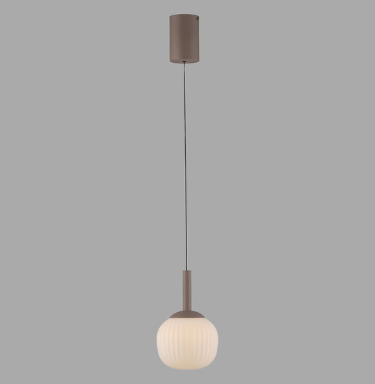 JUST LIGHT NAMI LED Pendelleuchte Warmweiss Dimmbar 5W sand 15176-39