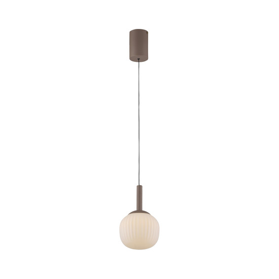JUST LIGHT NAMI LED Pendelleuchte Warmweiss Dimmbar 5W sand 15176-39