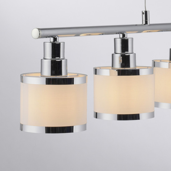 JUST LIGHT ACCOR Pendelleuchte E14 max. 25W 5-fach chrom 15375-17