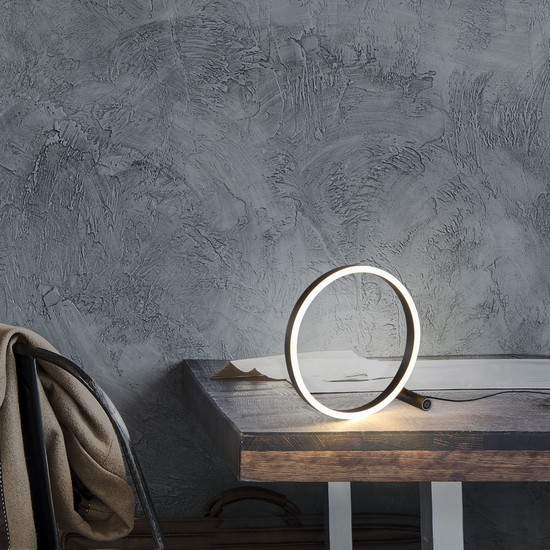 JUST LIGHT RITUS LED Tischleuchte Warmweiss Dimmbar 11,5W anthrazit 15390-13