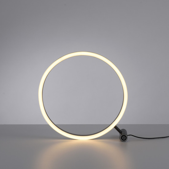 JUST LIGHT RITUS LED Tischleuchte Warmweiss Dimmbar 11,5W anthrazit 15390-13