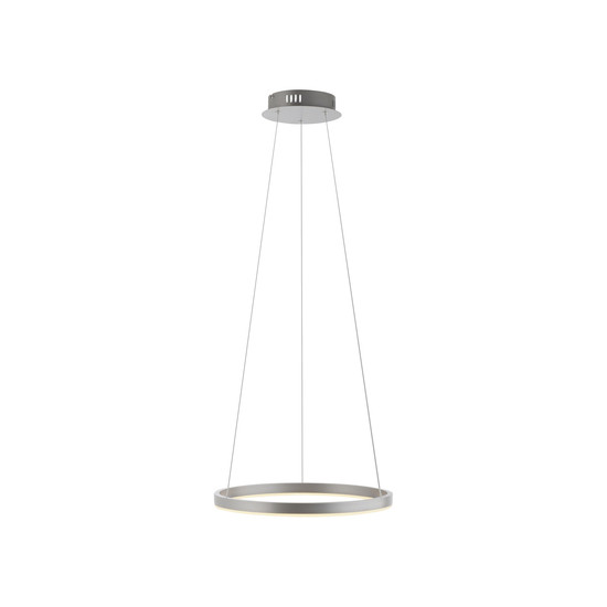 JUST LIGHT RITUS LED Pendelleuchte Warmweiss Dimmbar 20W aluminium 15393-95