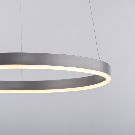 JUST LIGHT RITUS LED Pendelleuchte Warmweiss Dimmbar 20W aluminium 15393-95