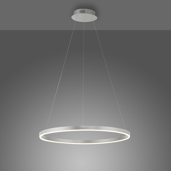 JUST LIGHT RITUS LED Pendelleuchte Warmweiss Dimmbar 28W aluminium 15394-95
