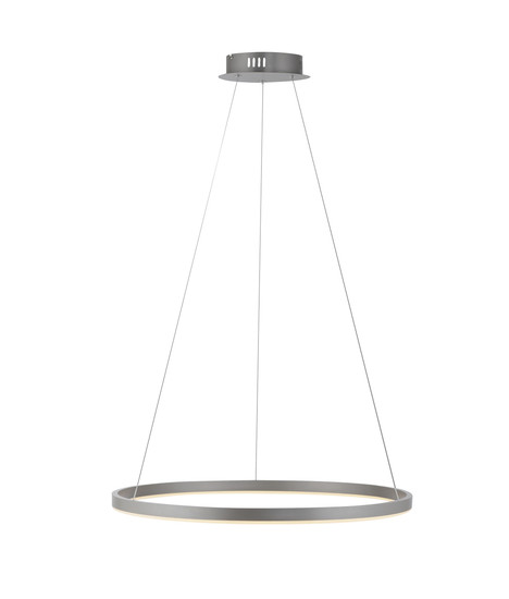 JUST LIGHT RITUS LED Pendelleuchte Warmweiss Dimmbar 28W aluminium 15394-95