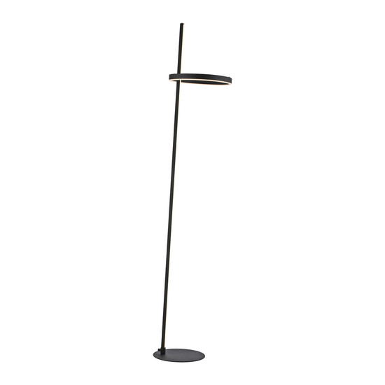 JUST LIGHT RITUS LED Stehleuchte Warmweiss Dimmbar 19,5W 2-fach schwarz 15397-18