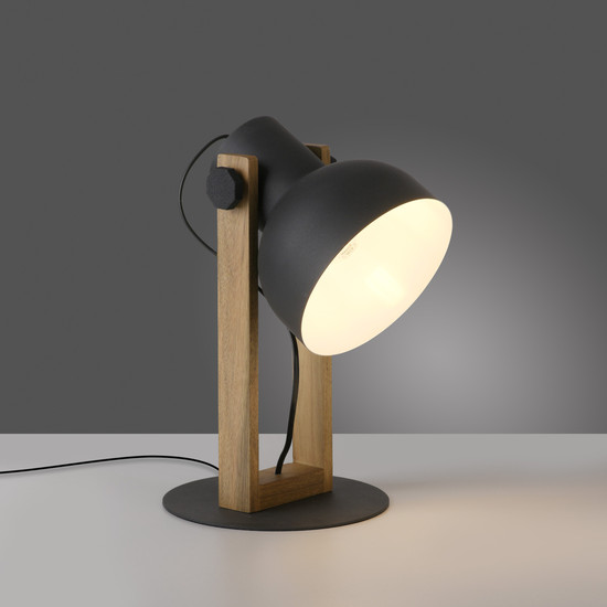 JUST LIGHT CUP 2.0 Tischleuchte E27 max. 60W schwarz 15746-18