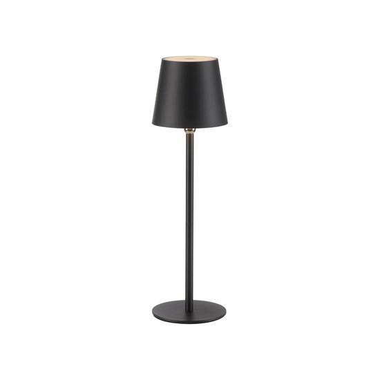 JUST LIGHT BOTERIA LED AKKU-Tischleuchte Warmweiss Dimmbar 2,5W schwarz IP54 19251-18