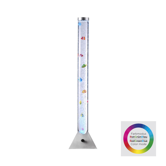 JUST LIGHT AVA LED Wassersäule RGB 0,72W 12-fach stahl 85106-55