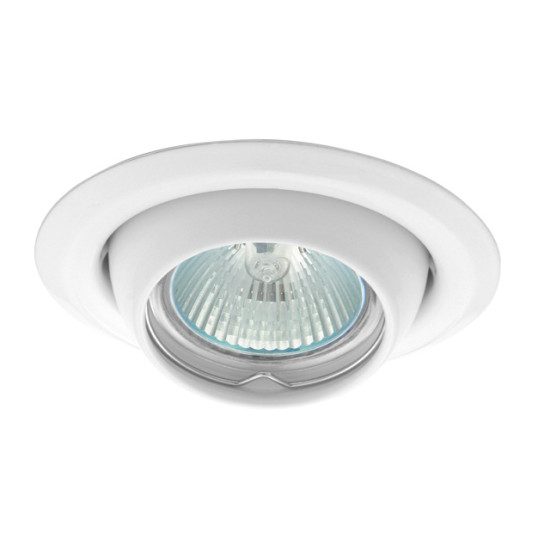 Kanlux ARGUS CT Deckeneinbauleuchte Einbaurahmen Ø10cm weiss