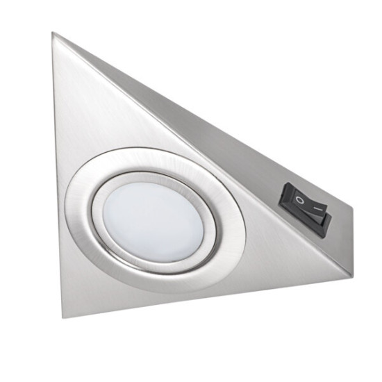 Kanlux Unterbauleuchte Zepo G4 matt chrom mit Schalter