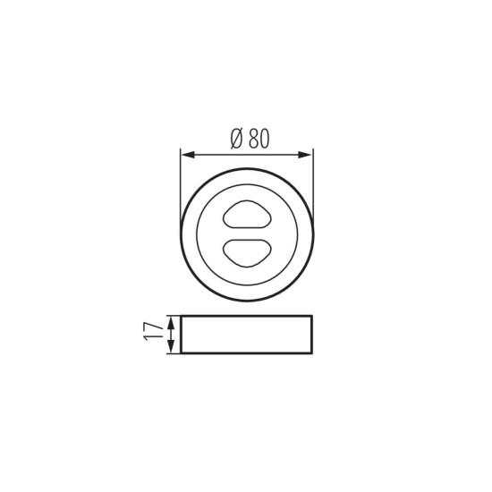Kanlux Fernbedienung für LED-Streifen REMOTE MONO Weiß 22144