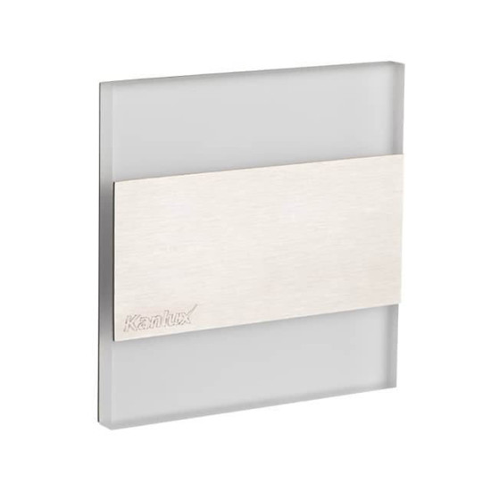 Kanlux Terra LED CW LED Wandeinbauleuchte silber