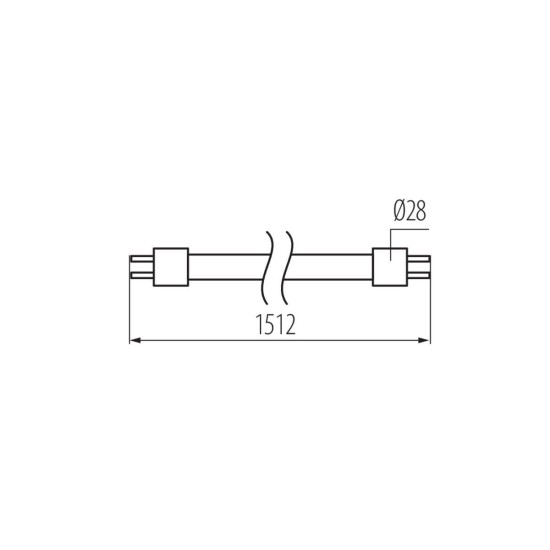 Kanlux 150cm LED Röhre T8 G13 22W 3080Lm 6500K Tageslichtweiss 26059 GLASSv3
