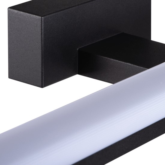 Kanlux LED-Wandleuchte ASTEN LED IP44 Schwarz IP44 26683