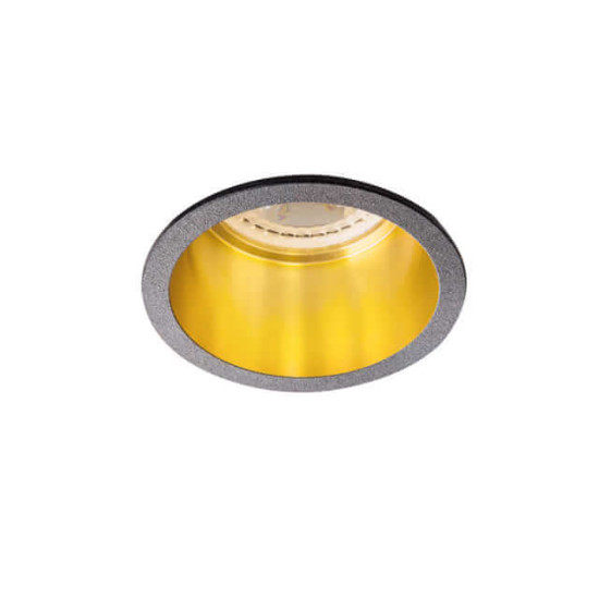 Kanlux SPAG 27326 Einbaurahmen Dekoring GU5,3/GU10 schwarz, gold