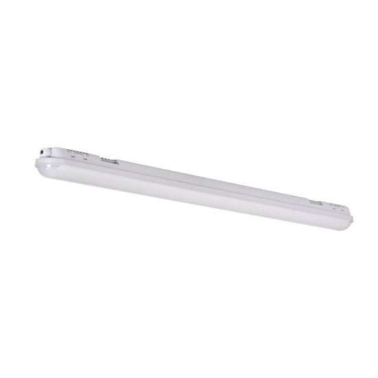 Kanlux LED-Feuchtraum-Wannenleuchte FUTURIO LED 26W 1180mm Grau IP65 28687