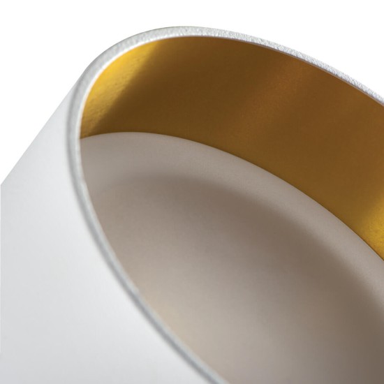 Kanlux Einbau-Downlight, Einbauleuchte GOVIK Gx5,3/GU10 Weiß/Gold 29231