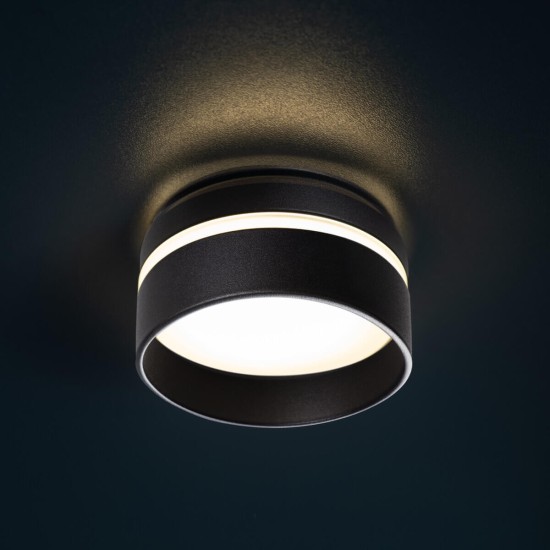 Kanlux Einbau-Downlight, Einbauleuchte GOVIK Gx5,3/GU10 Schwarz 29237
