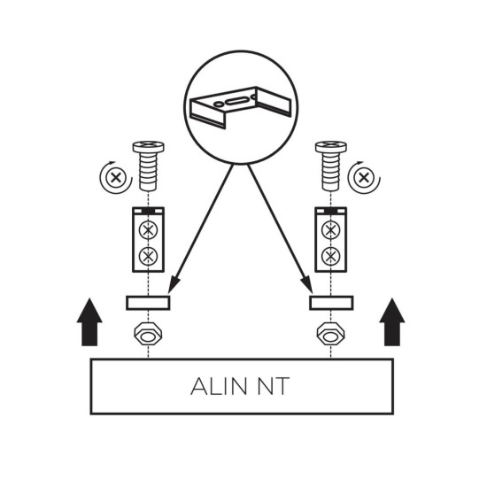 Kanlux Montagezubehör ALIN ALIN NT GRIP 29557
