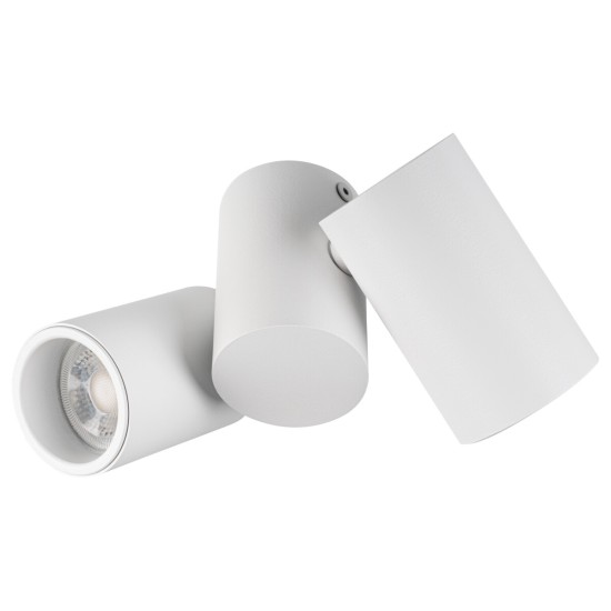 Kanlux 32953 BLURRO Aufbau-Downlight Aufbauleuchte 2x GU10 Weiss