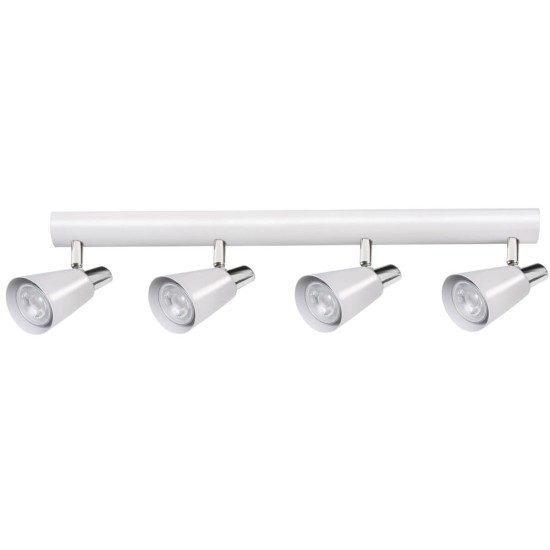 Kanlux Wand-Deckenleuchte SEMPRA GU10 Weiß 4x 33096