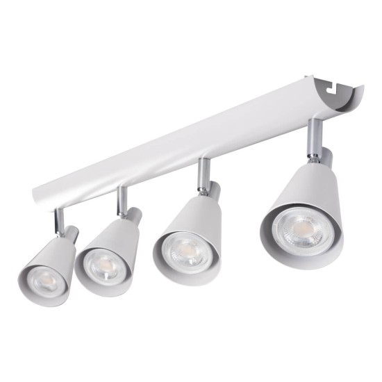 Kanlux Wand-Deckenleuchte SEMPRA GU10 Weiß 4x 33096