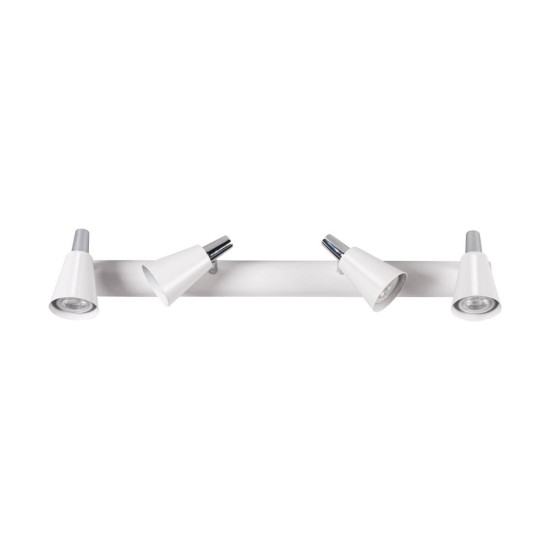 Kanlux Wand-Deckenleuchte SEMPRA GU10 Weiß 4x 33096