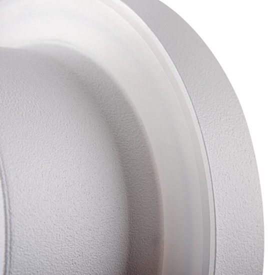 Kanlux Einbau-Downlight, Einbauleuchte FLINI IP44 Gx5,3/GU10 Weiß IP44/20 33123