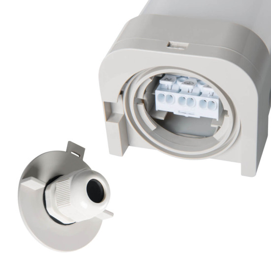 Kanlux LED-Langfeldleuchte TP STRONG Weiß IP65 33170