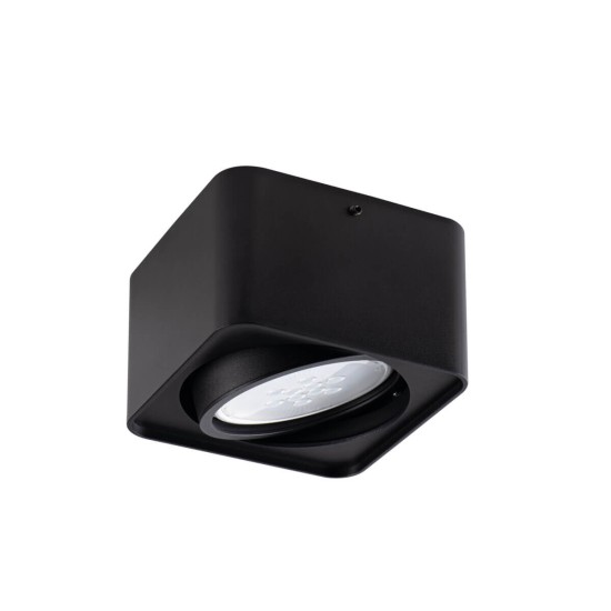 Kanlux TUBEO ES 50-B GU10 Deckeneinbauleuchte Schwarz 33271