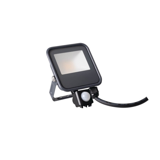 Kanlux LED Außenstrahler IQ-LED FL Schwarz IP44 Bewegungssensor 33885