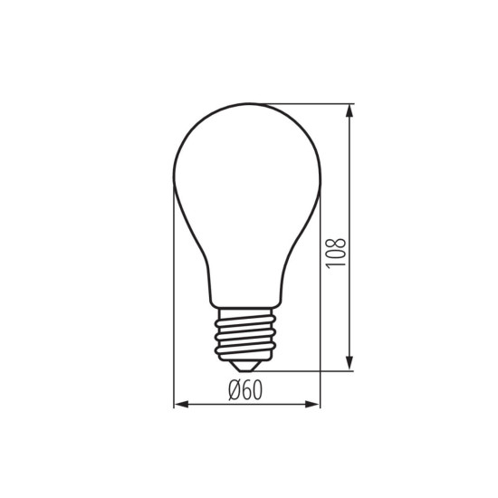 Kanlux XLED EX A60 4W-NW E27 36244