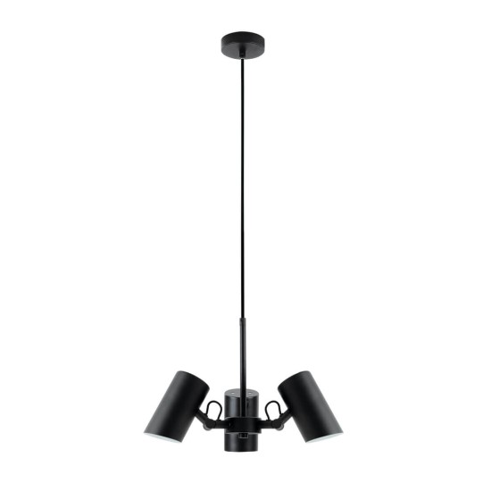 Kanlux Pendelleuchte, Hängelampe AGZAR C E14 Schwarz 3x 36252