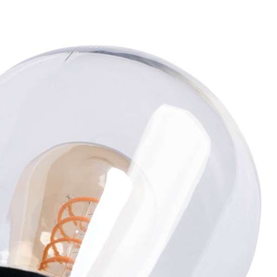 Kanlux Außenleuchte, Outdoorlampe LIEGO E27 Schwarz IP44 36530