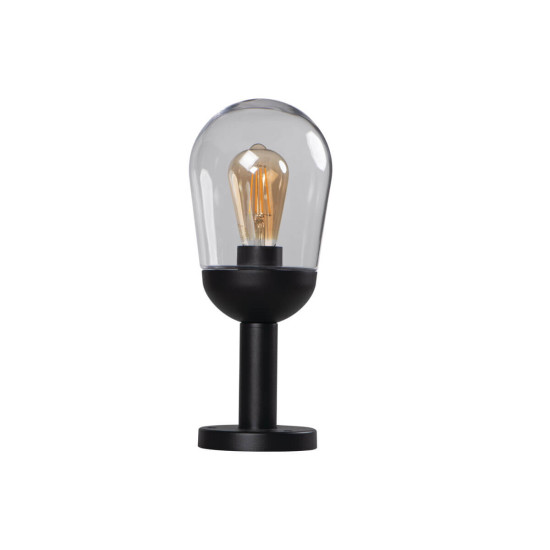 Kanlux Außenleuchte, Outdoorlampe LIEGO E27 Schwarz IP44 36534