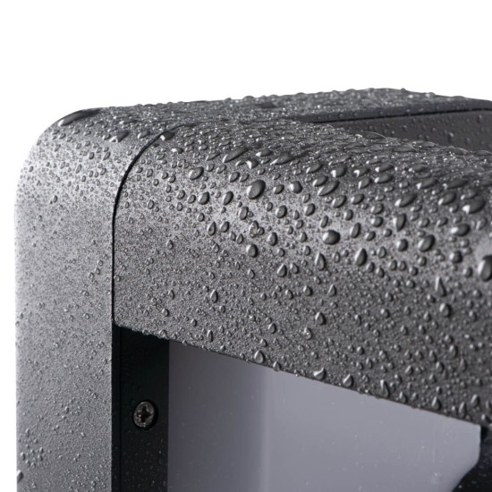 Kanlux Außenleuchte, Outdoorlampe PEVO GX53 Graphit IP44 36550