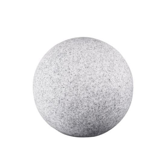 Gartenkugel Kugelleuchte Ø315 mm Ball 230V E27 IP65 Garten Lampe Naturstein Optik Kanlux Stono